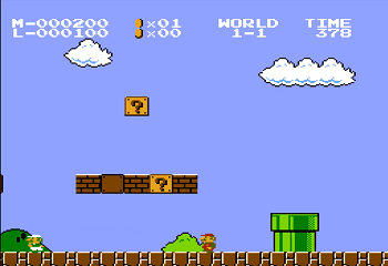 Super Mario Bros Two Players