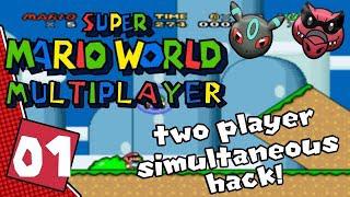 2 PLAYER SIMULTANEOUS! Super Mario World CO-OP Hack, Multiplayer Hack: SMW Co  Op