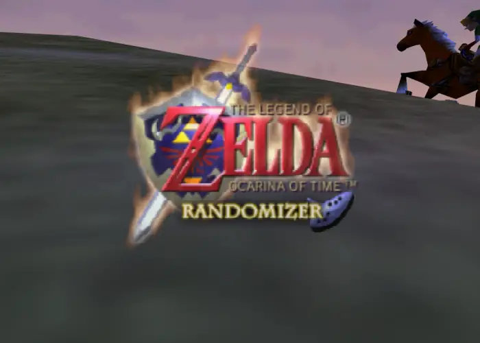 Ocarina of Time Randomizer Title Screen