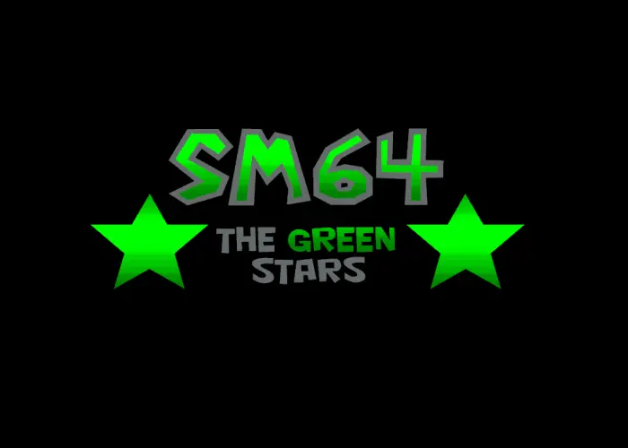 Super Mario 64 The Green Stars Title Screen