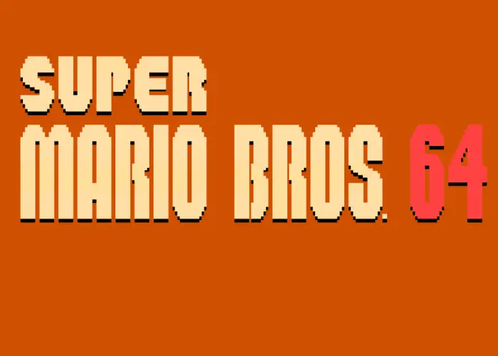 Super Mario Bros 64 Title Screen