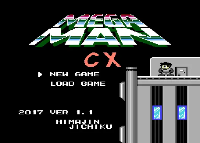 Rockman CX Title Screen