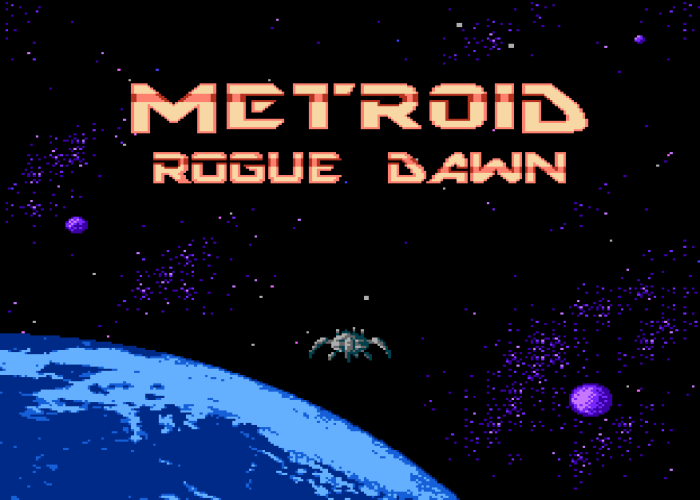 Metroid Rogue Dawn Title Screen