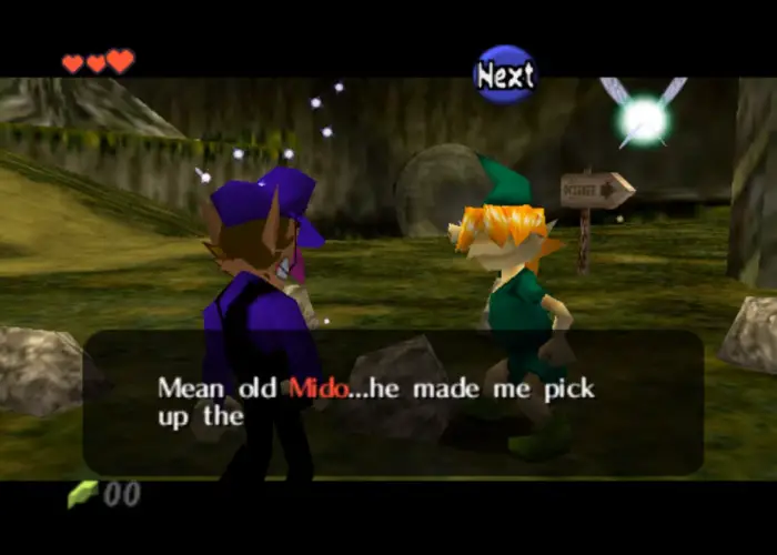 Waluigi in LoZ: Ocarina of Time Rom Hack – Vintage is The New Old