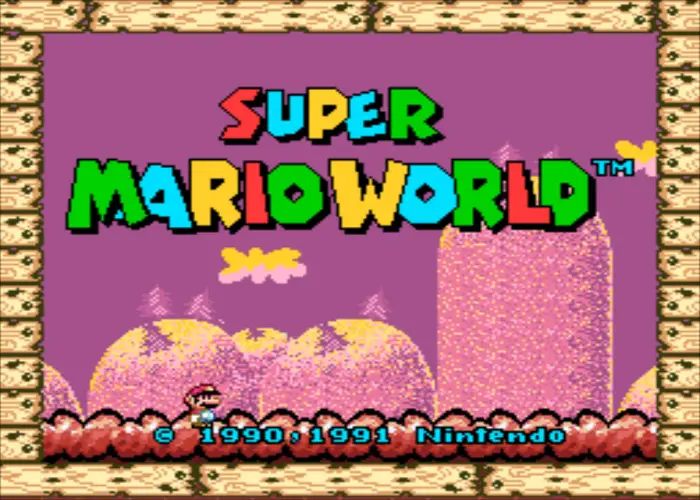 Brutal Mario Title Screen