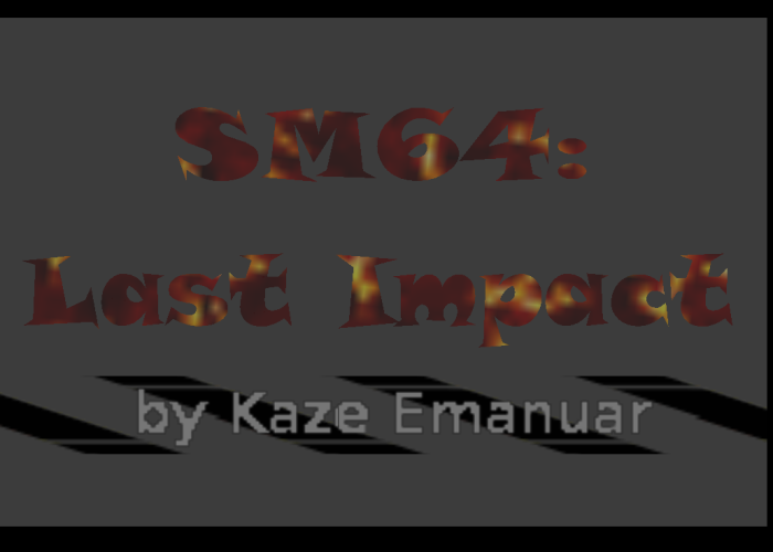 SM64 Last Impact Title Screen