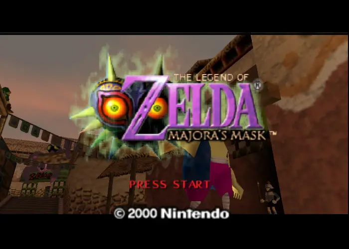 Majoras Mask Redux Title Screen