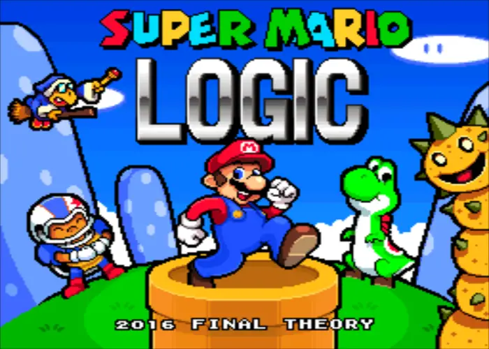 Super Mario Logic Title Screen
