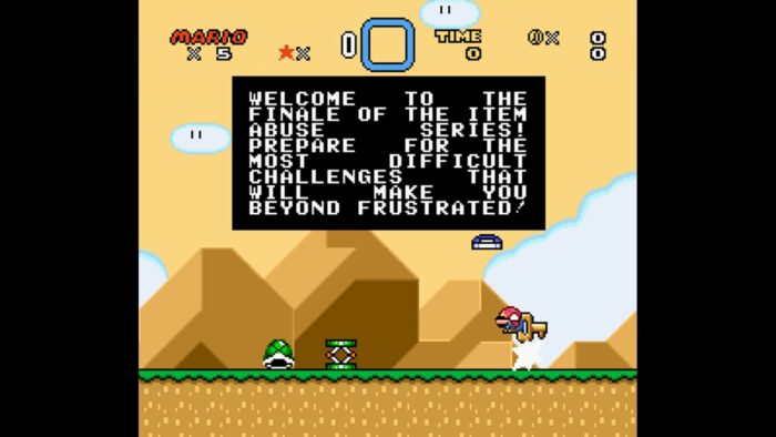 Super Mario World Item Abuse 3